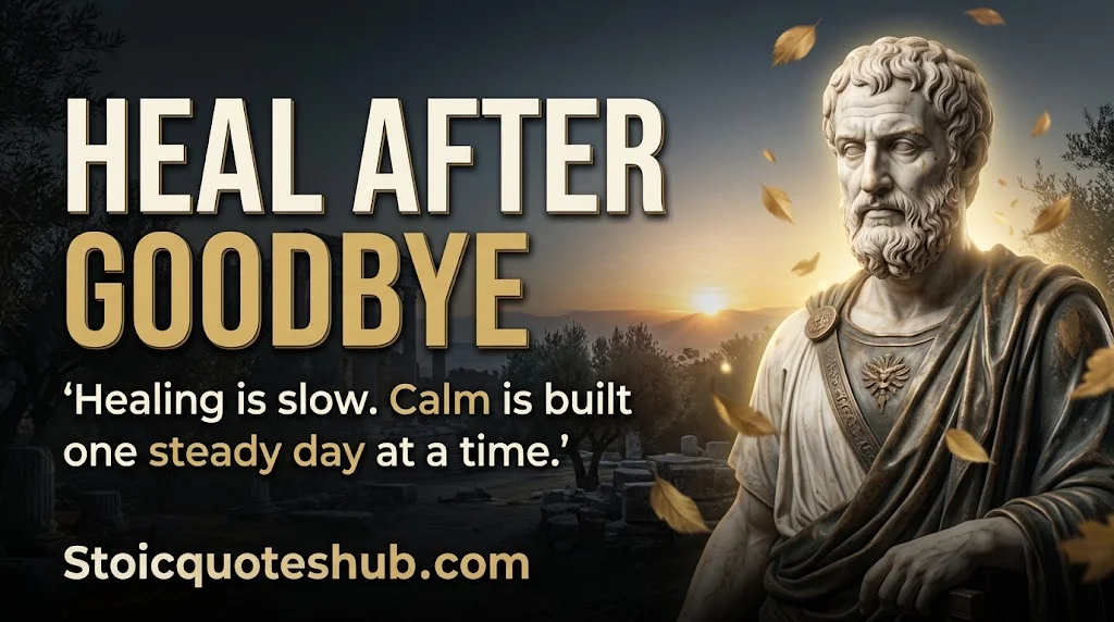 Stoic Quotes to Heal Your Heart After a Goodbye