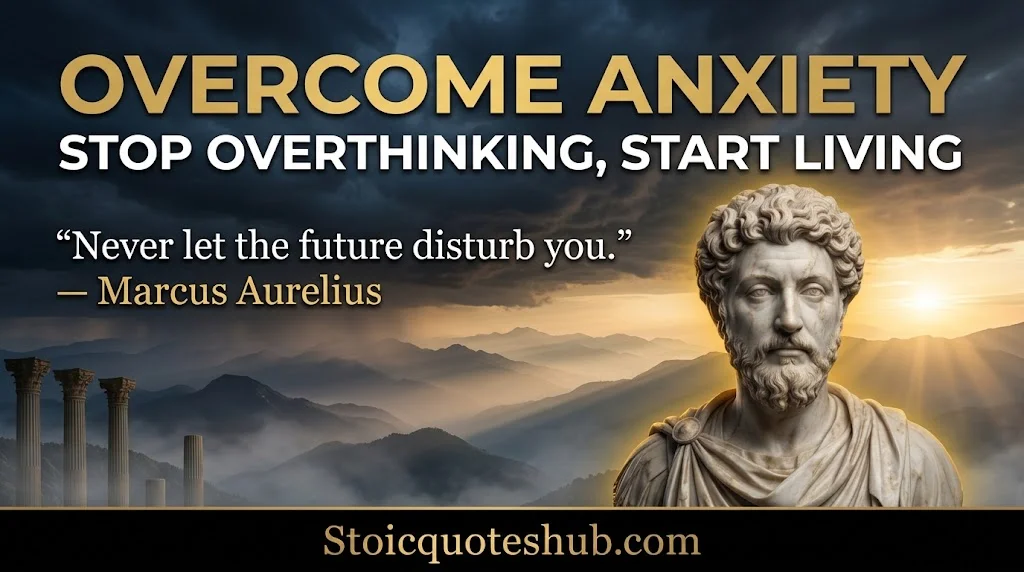 Stoic Quotes to Overcome Anxiety and Overthinking