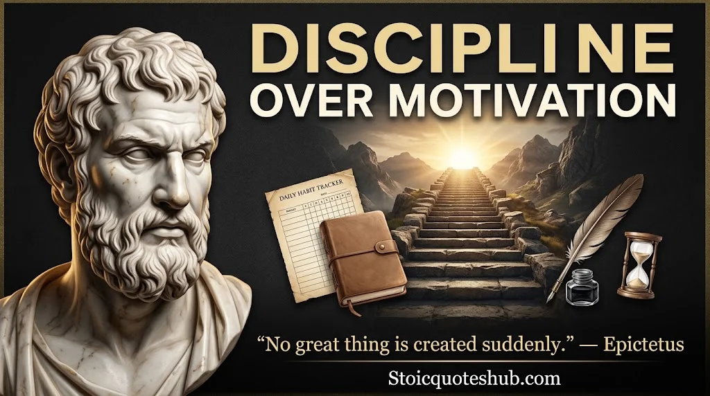 Stoic quotes for resolutions and discipline