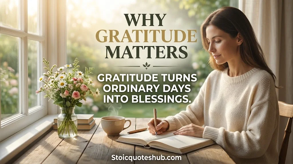 Why Short Gratitude Quotes Help Daily Reflection
