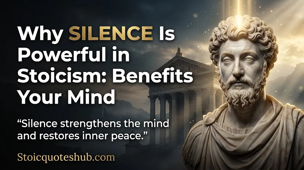 Why Silence Is Powerful in Stoicism: Benefits for Your Mind