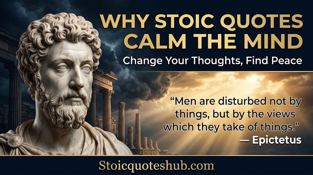 Why Stoic Quotes on Stress Calm the Mind