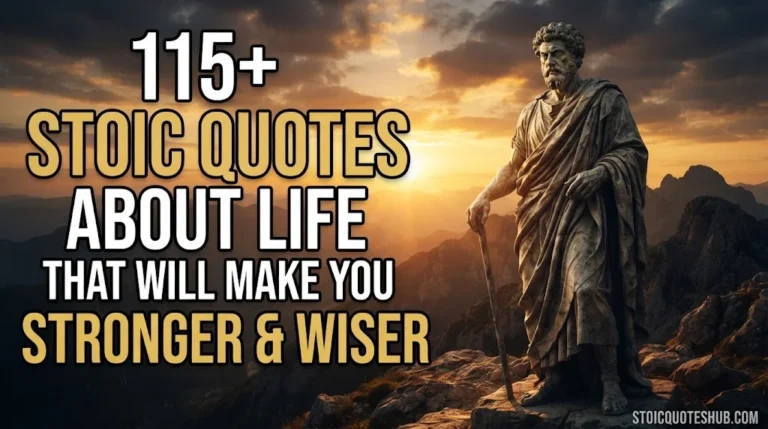 115+ Stoic Quotes About Life That Will Make You Stronger & Wiser