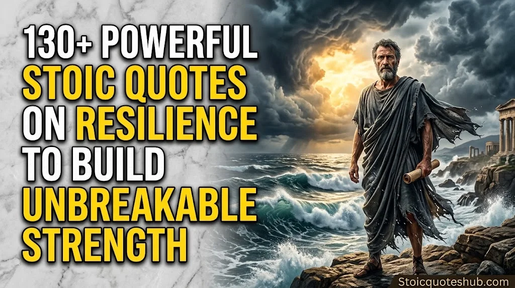 130+ Powerful Stoic Quotes on Resilience to Build Unbreakable Strength