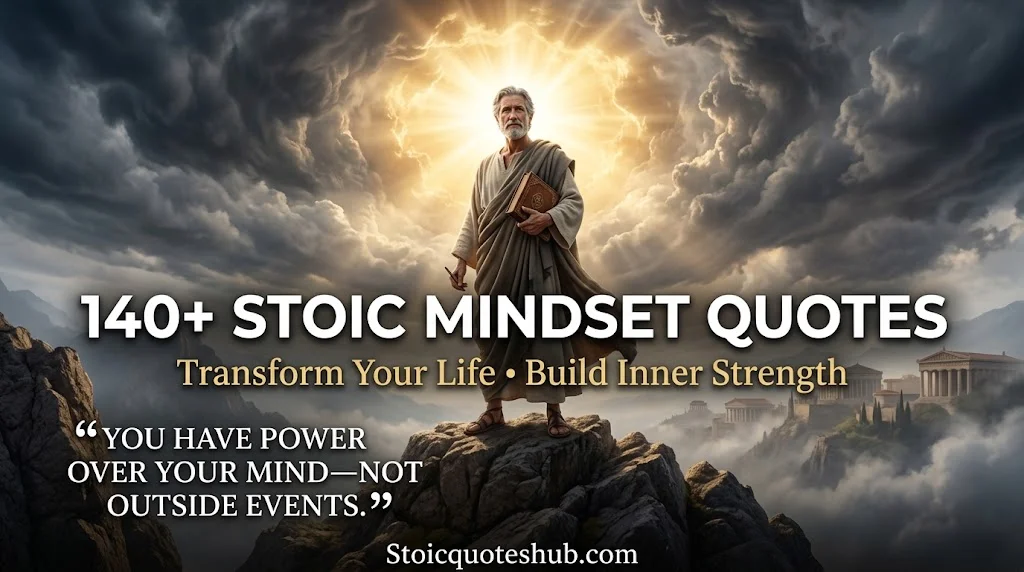 140+ Powerful Stoic Mindset Quotes to Transform Your Life & Build Inner Strength