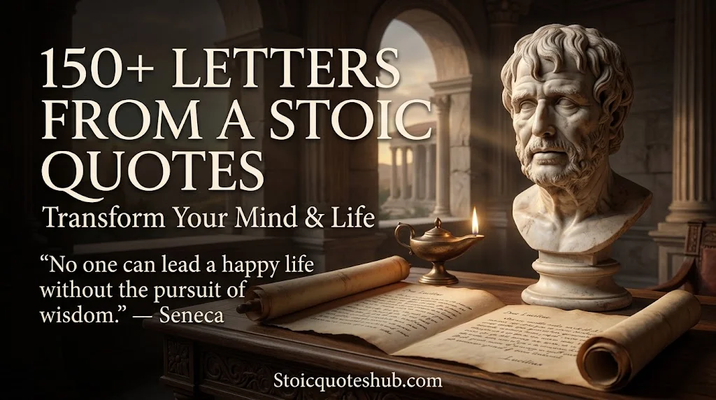 150+ Powerful Letters from a Stoic Quotes to Transform Your Mind & Life