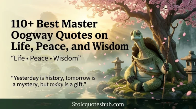 110+Best Master Oogway Quotes on Life, Peace, and Wisdom