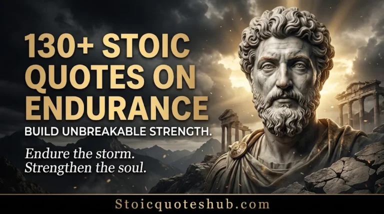 130+ Powerful Stoic Quotes on Endurance to Build Unbreakable Strength