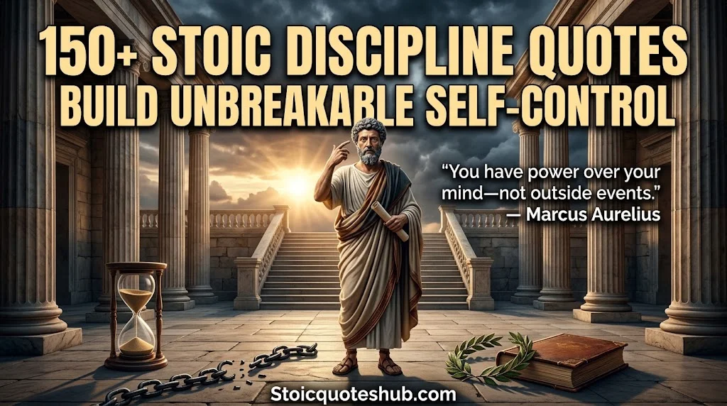 150+ Powerful Stoic Discipline Quotes to Build Unbreakable Self-Control