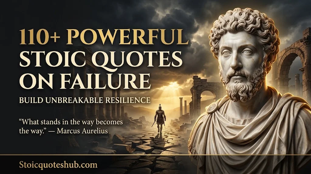 110+ Powerful Stoic Quotes on Failure to Build Unbreakable Resilience