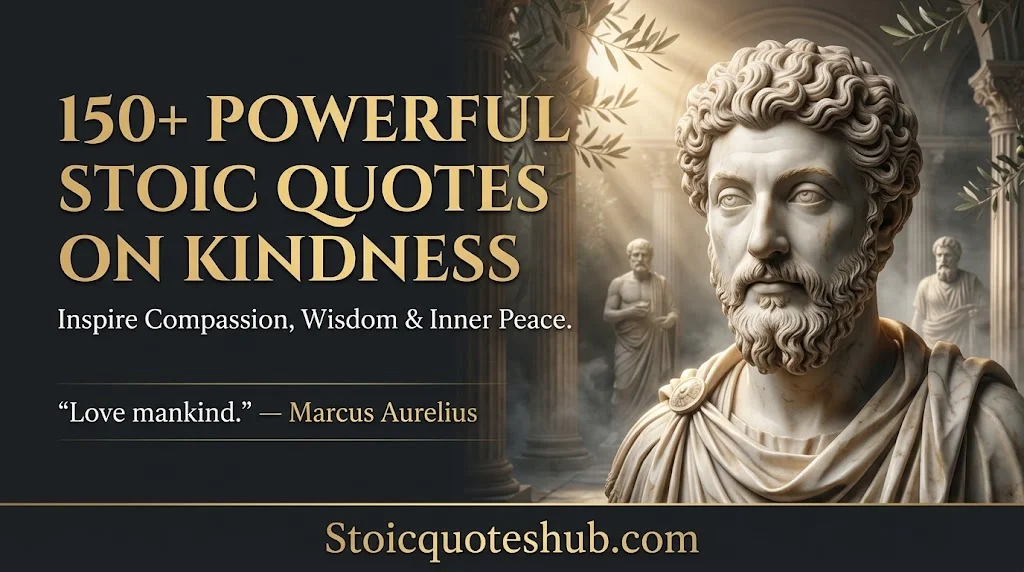 150+ Powerful Stoic Quotes on Kindness to Inspire Compassion, Wisdom & Inner Peace