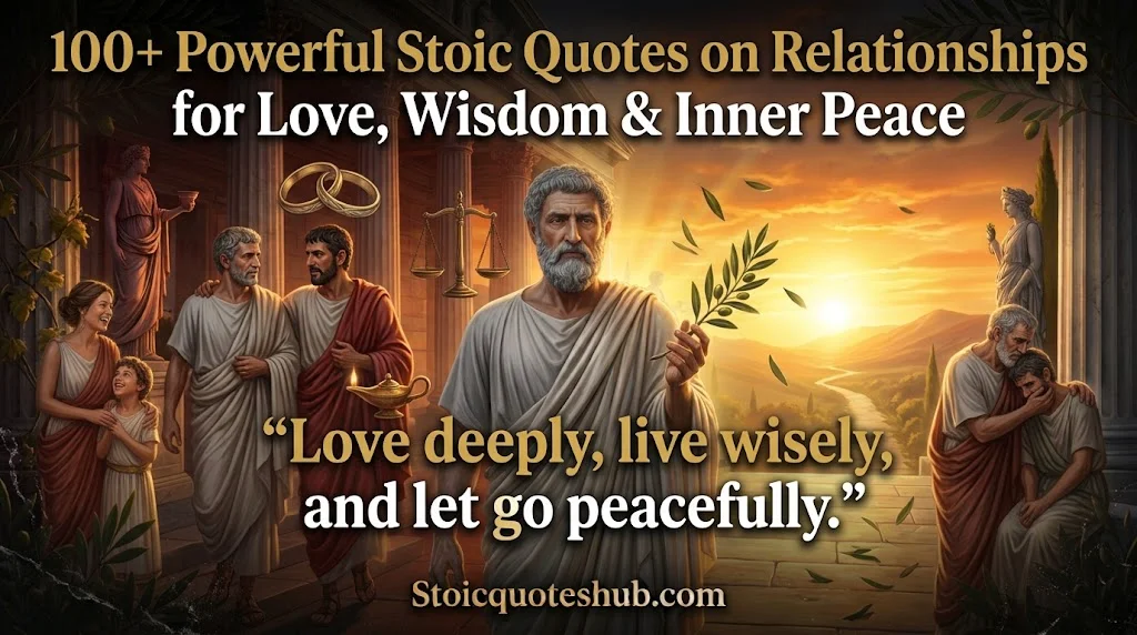 100+ Powerful Stoic Quotes on Relationships for Love, Wisdom & Inner Peace